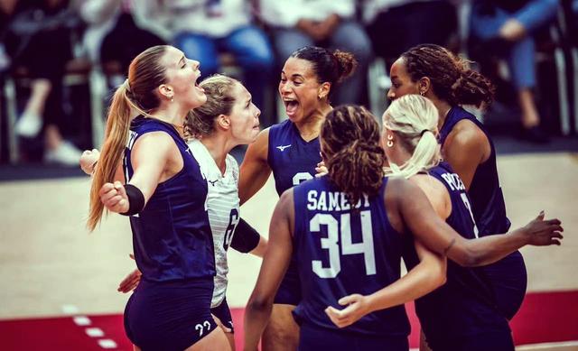 九游体育入口-关于美国女队绝地反击,逆转获得排球胜利的信息